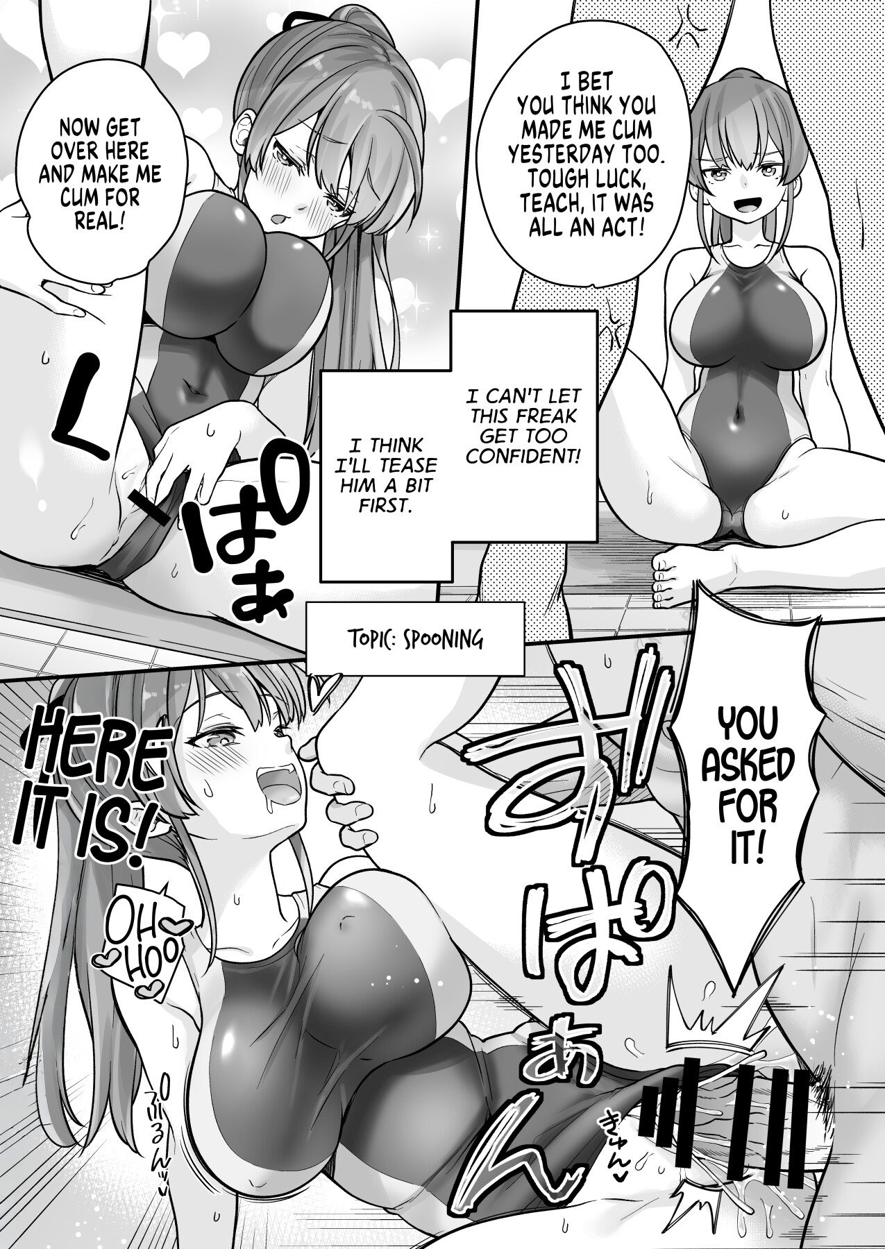 Hentai Manga Comic-The Loser Me Got Turned Into a Girl, so I Tried Having Degenerate Sex With My Teacher-Read-30